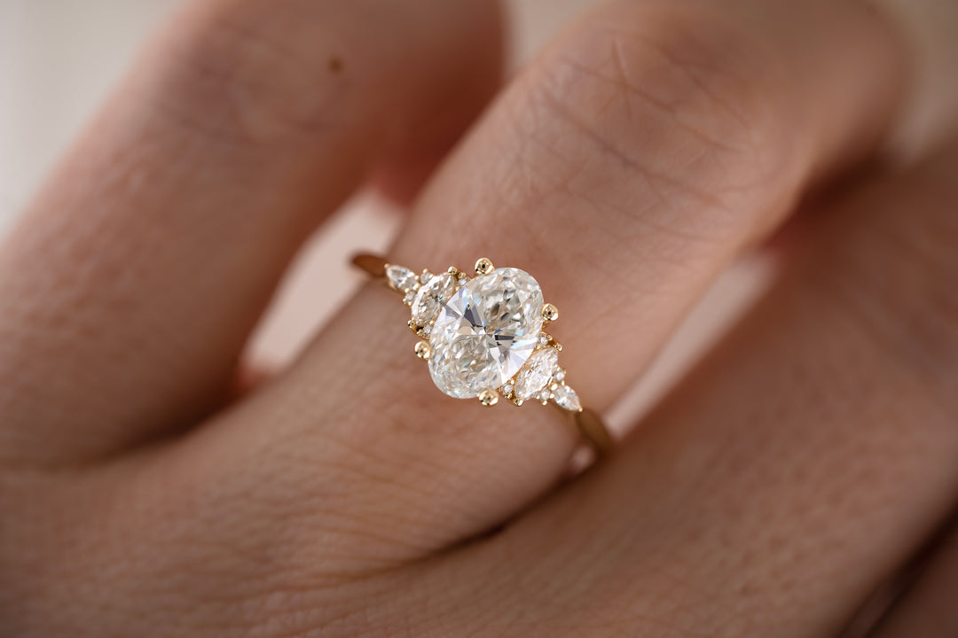 The Maeve 1.21 CT Oval Diamond Ring