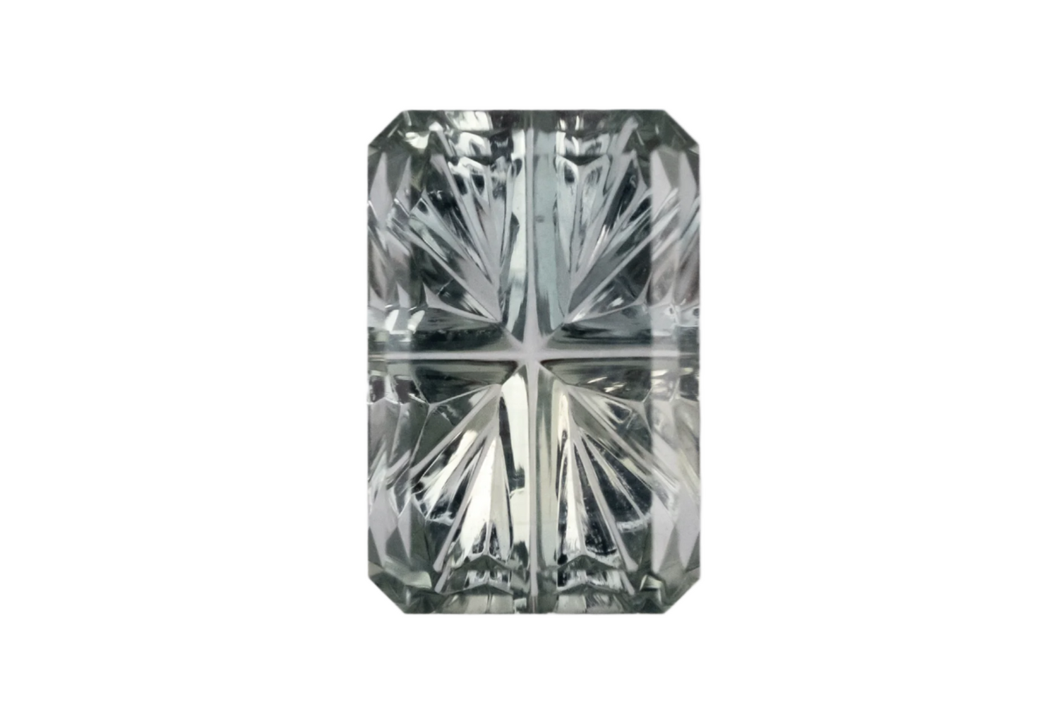 1.7 CT Rectangular Starbrite™ Cut Blue Montana Sapphire - Lavender Creek Gems 