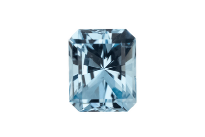 1.54 CT Radiant Cut Aquamarine - Lavender Creek Gems 