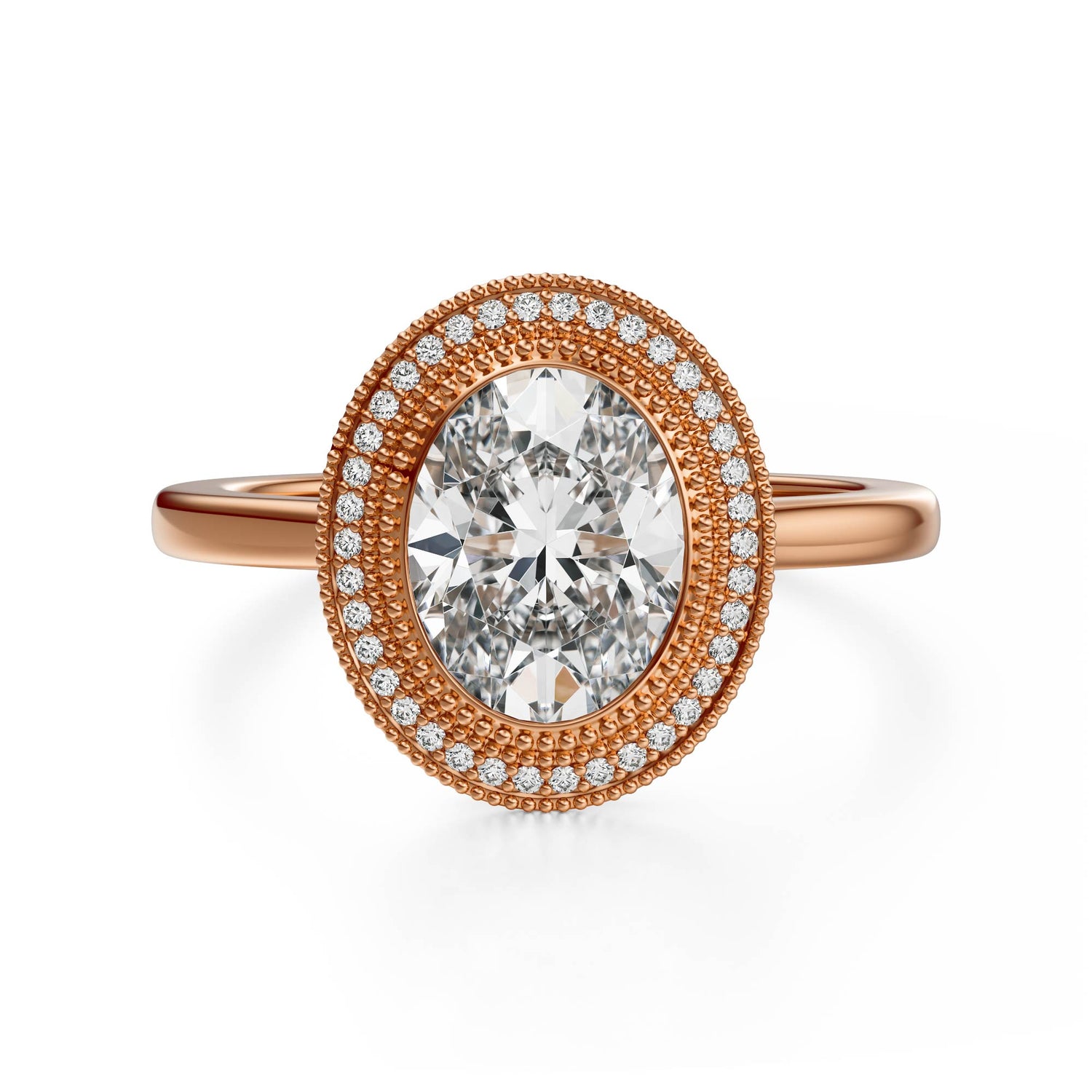 The Satine Ring | Oval | Setting Only