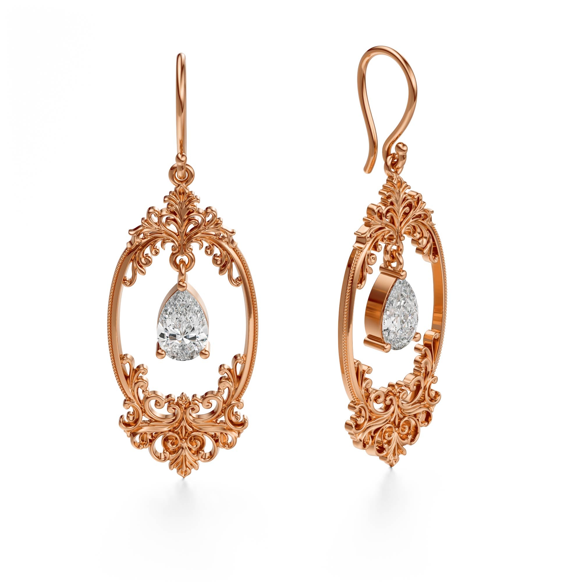 The Valemere Earrings - Lavender Creek Gems 