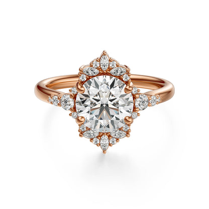 The Comtesse Ring | Round | Setting Only