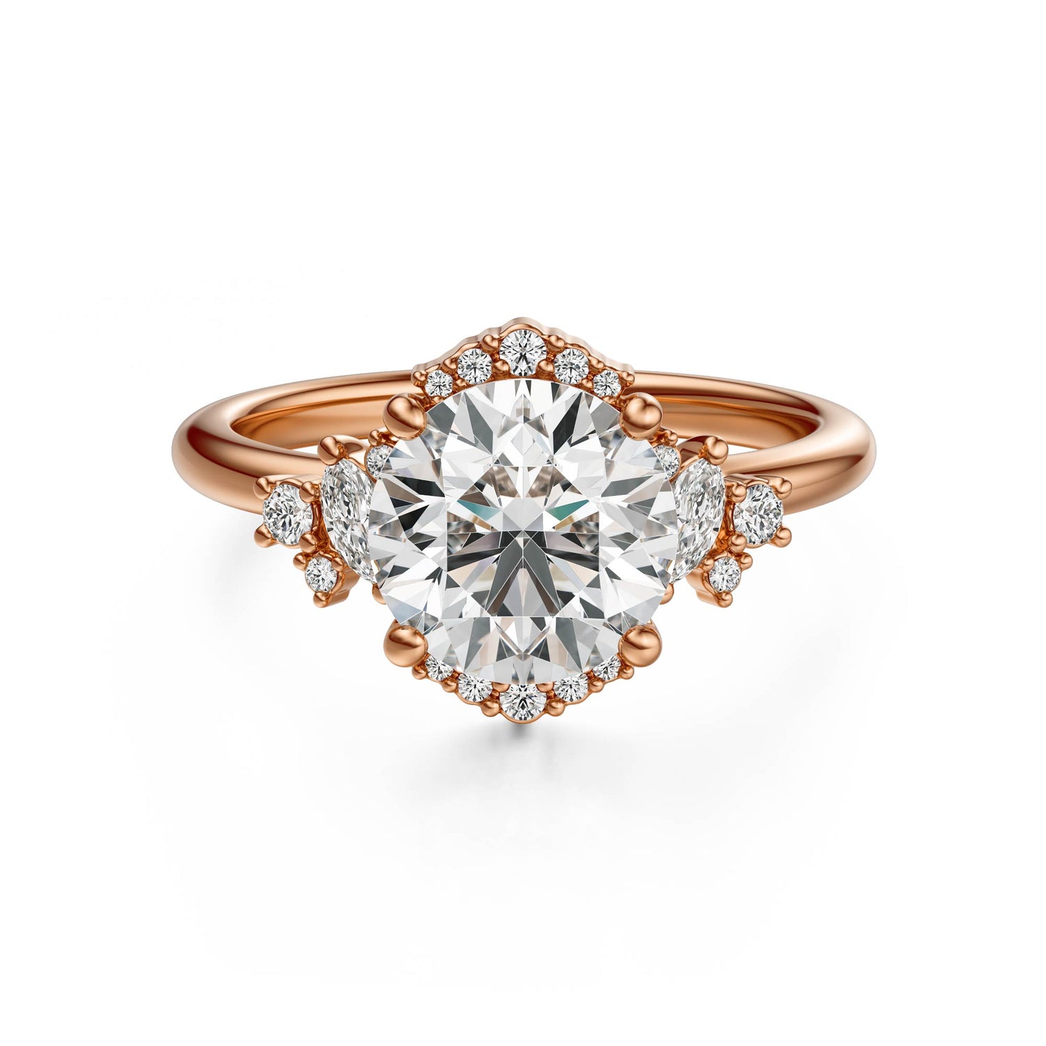 The Naevia Ring | Round