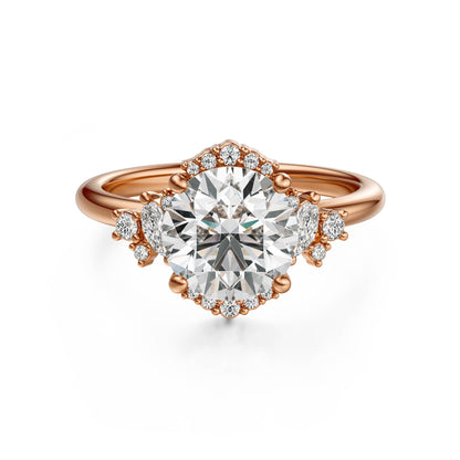 The Naevia Ring | Round