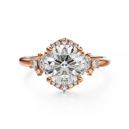 The Naevia Ring | Round