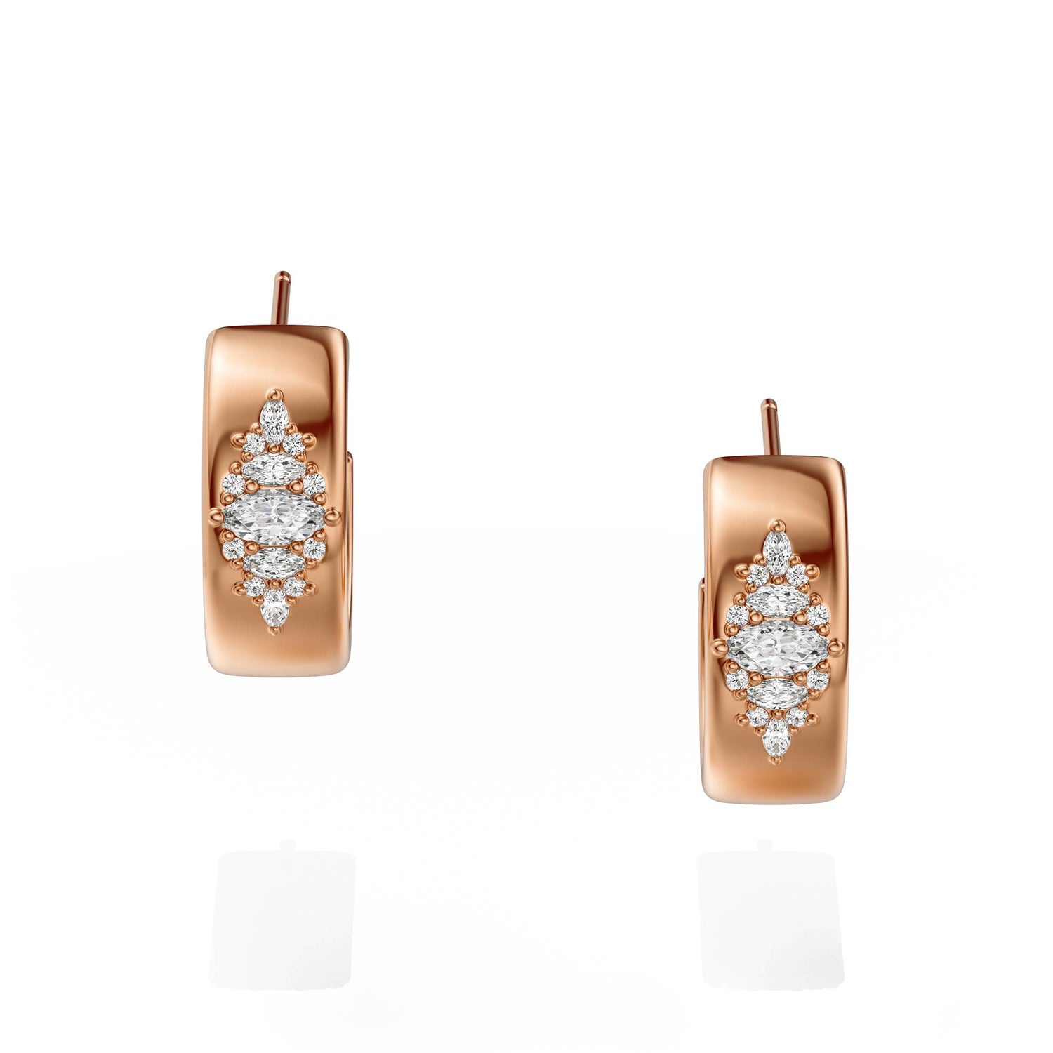 The Huggie Hoop Maeve Earrings - Lavender Creek Gems 