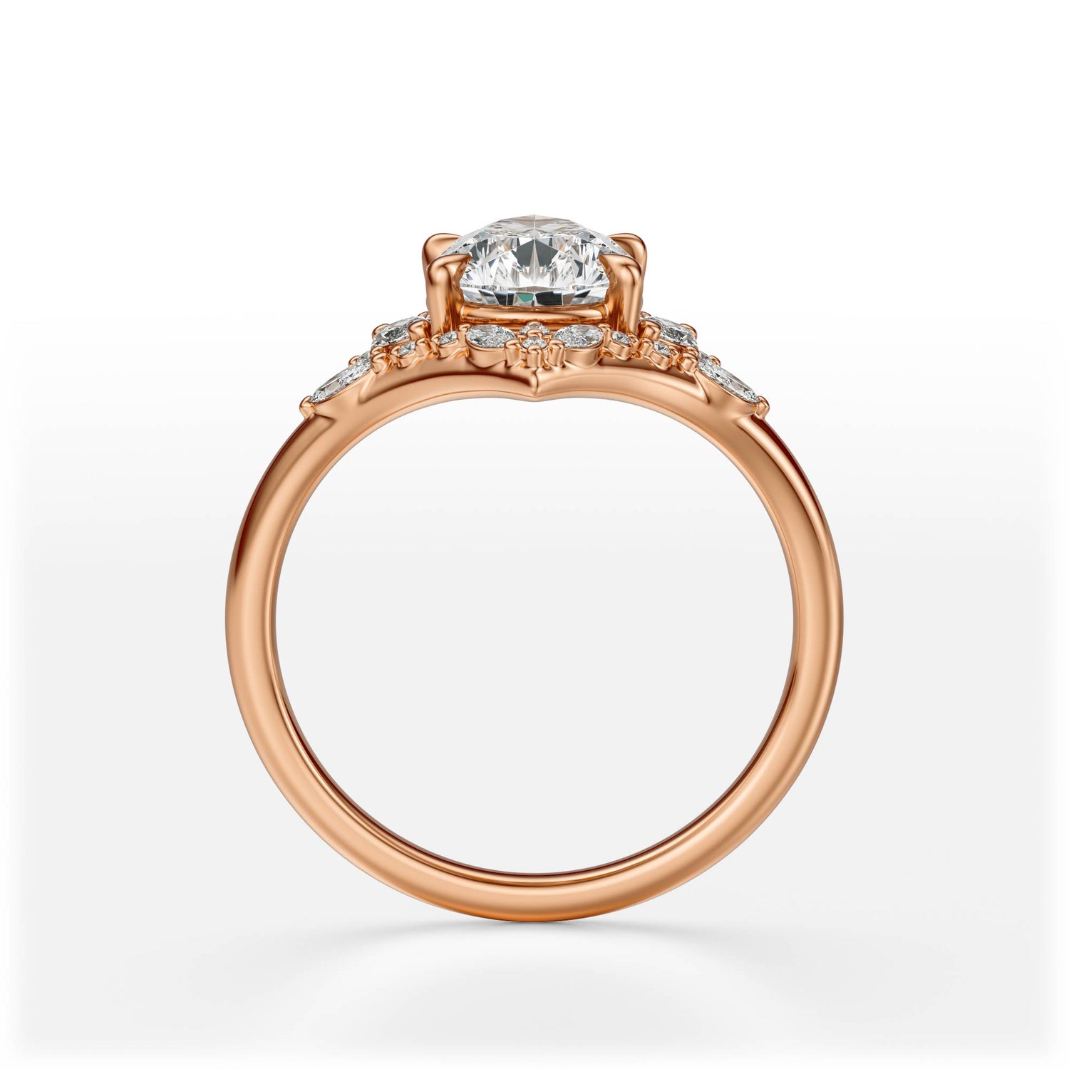 The Aurora Ring | Setting Only