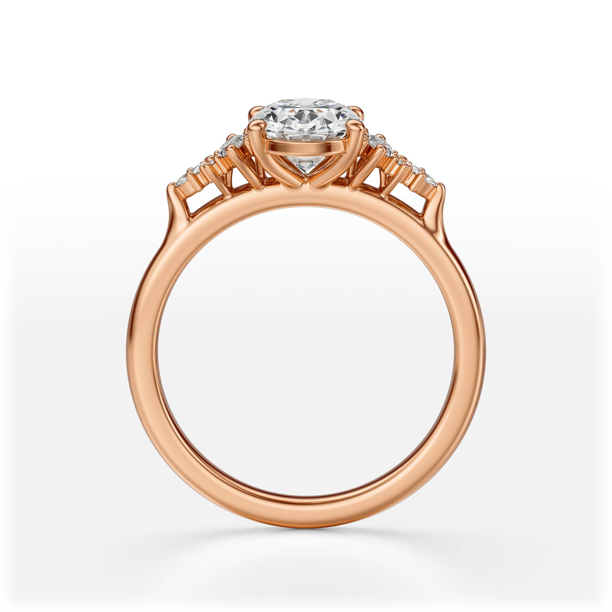 The Maeve Ring | Oval | Setting Only