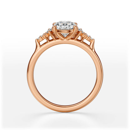 The Maeve Ring | Oval | Setting Only