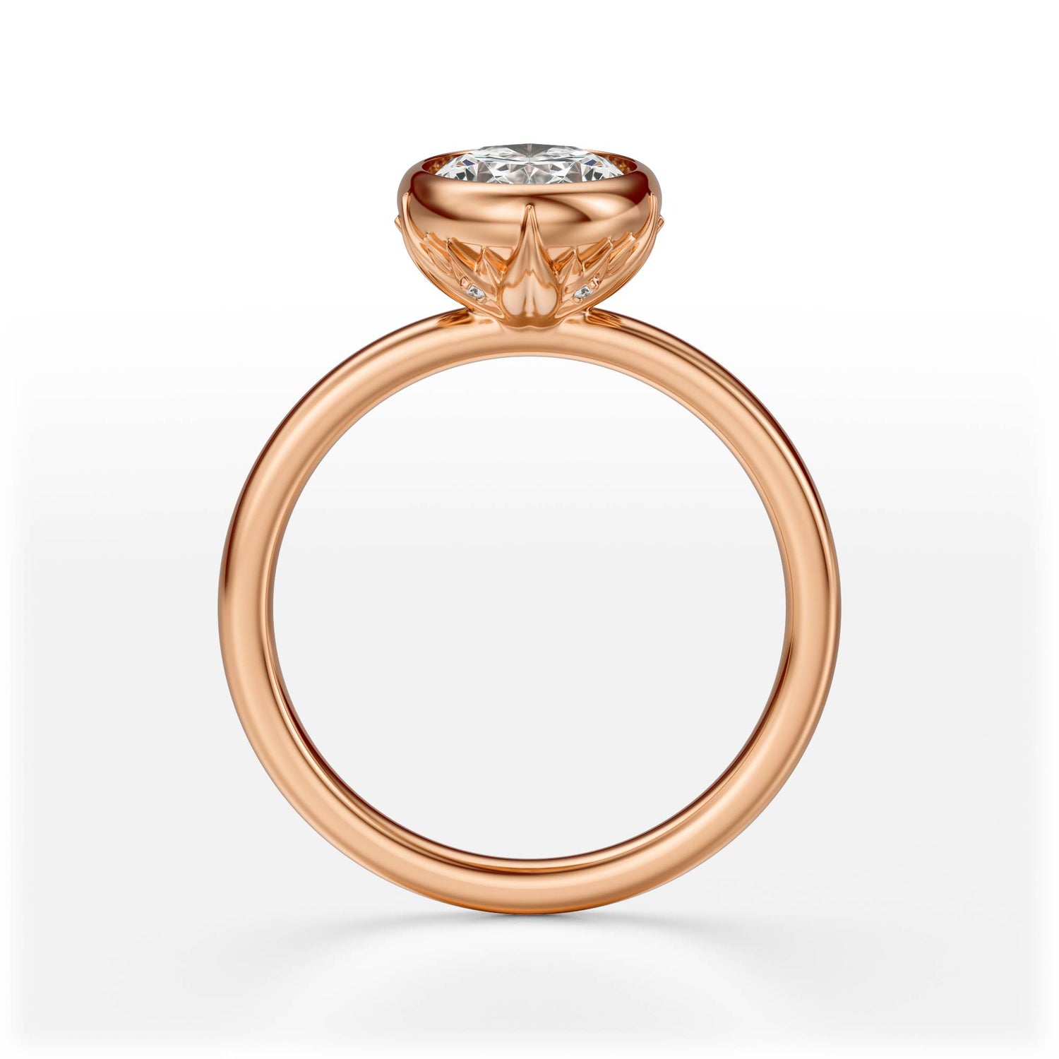 The Bezel Secret Garden Ring | Oval | Setting Only