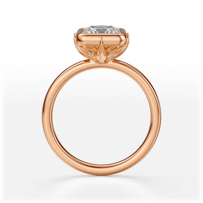 The Bezel Secret Garden Ring | Princess | Setting Only