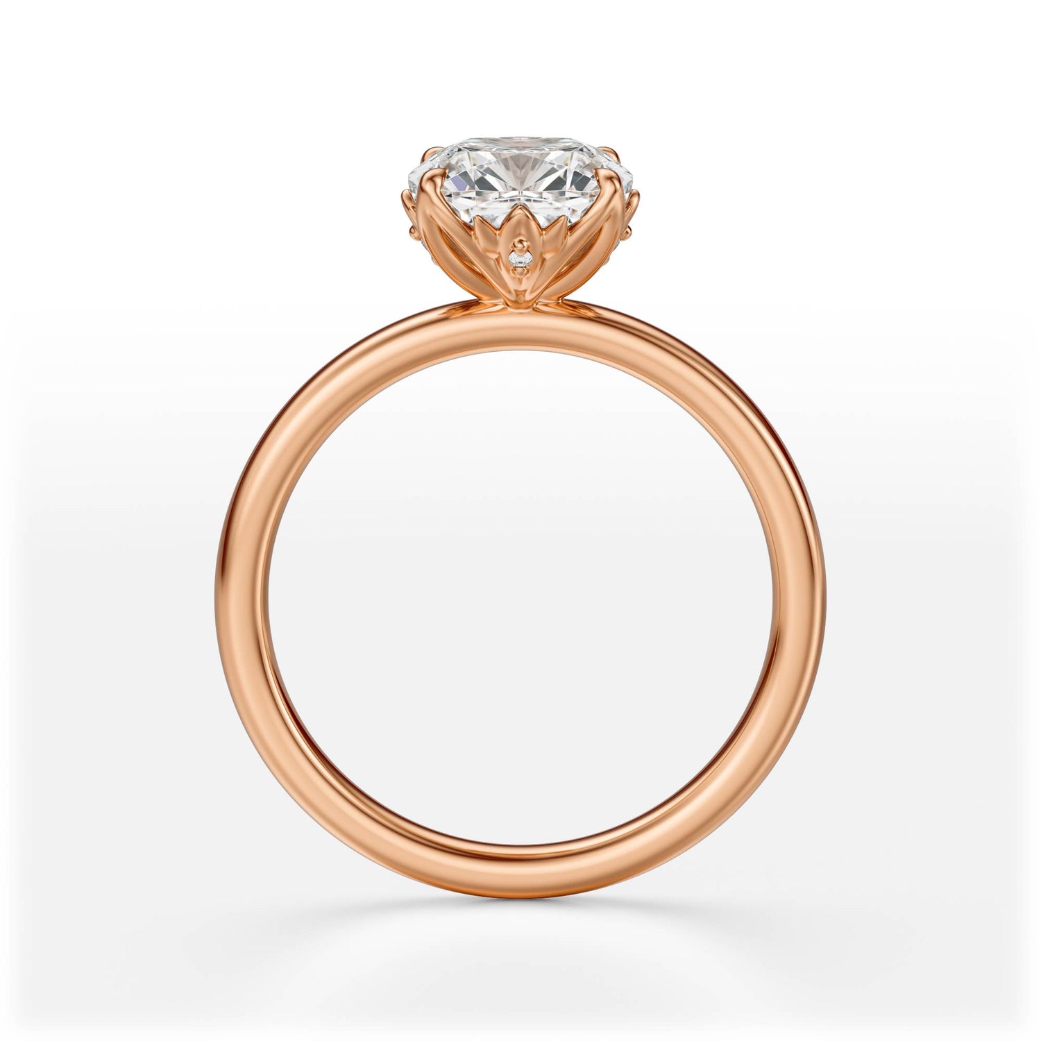 The Secret Garden Ring | Cushion | Setting Only