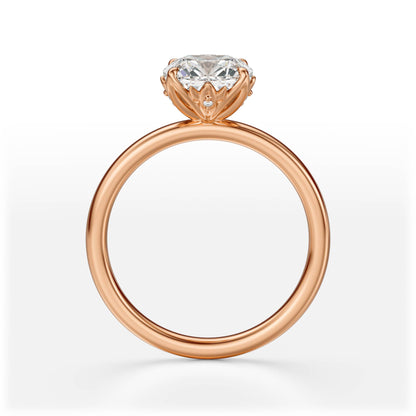 The Secret Garden Ring | Cushion | Setting Only