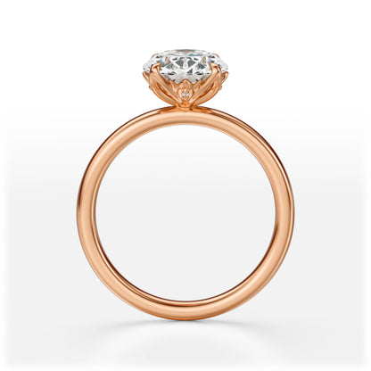 The Secret Garden Ring | Oval | Setting Only