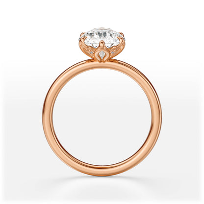 The Secret Garden Ring | Pear | Setting Only
