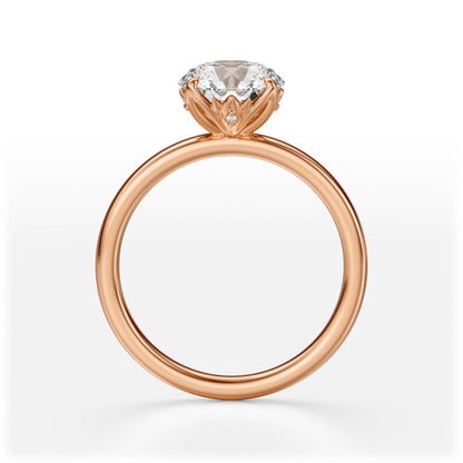 The Secret Garden Ring | Round | Setting Only