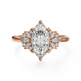 The Ambrosia Ring | Marquise - Lavender Creek Gems 