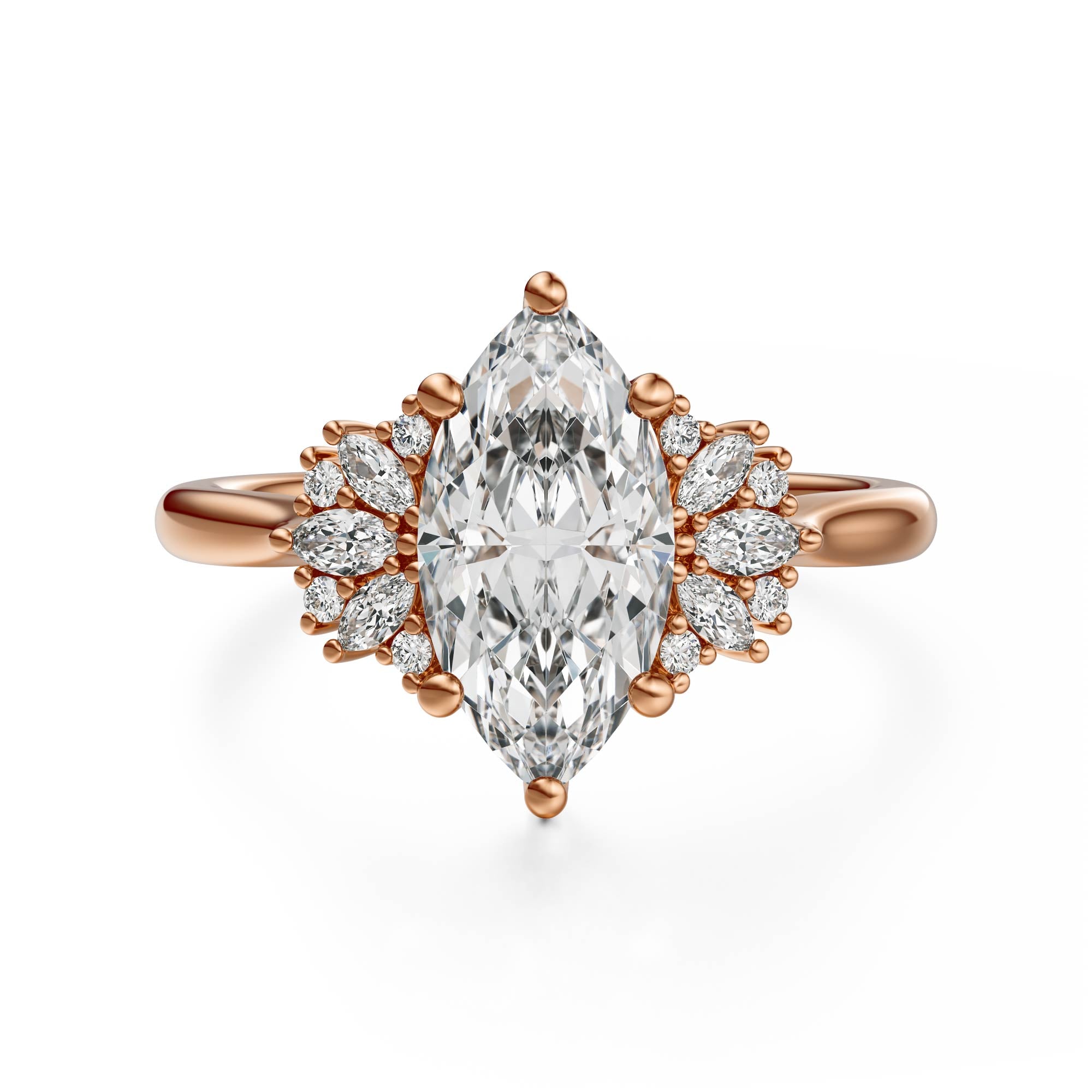The Ambrosia Ring | Marquise - Lavender Creek Gems 