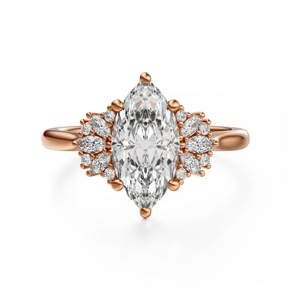 The Ambrosia Ring | Marquise - Lavender Creek Gems 
