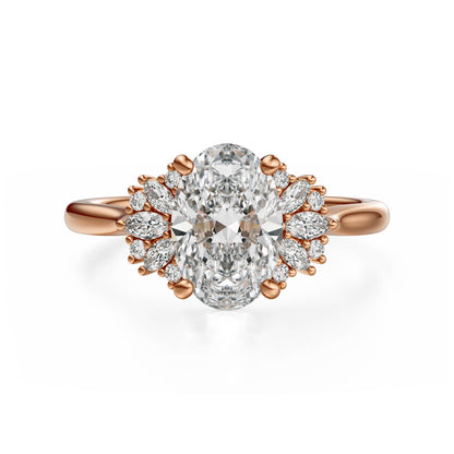 The Ambrosia Ring | Oval - Lavender Creek Gems 