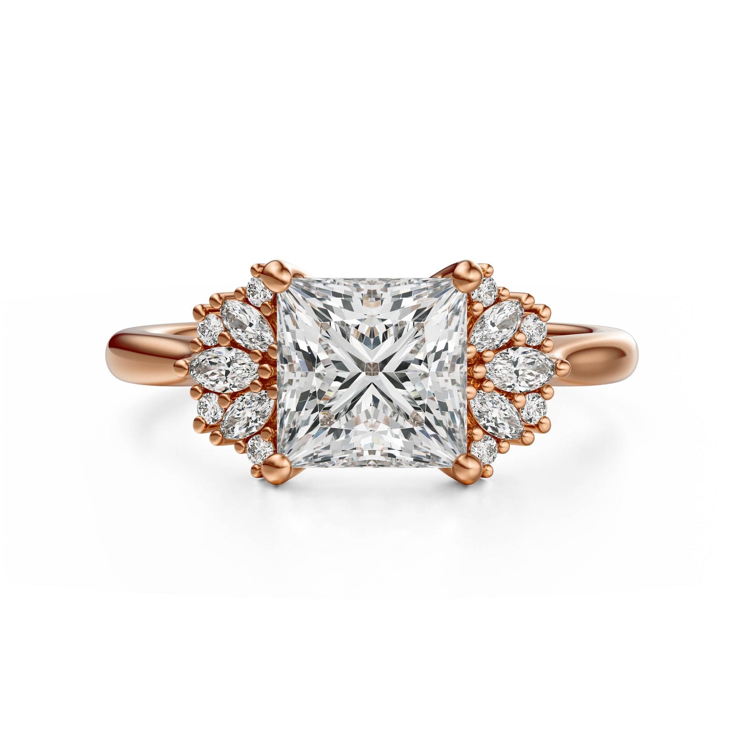 The Ambrosia Ring | Princess - Lavender Creek Gems 