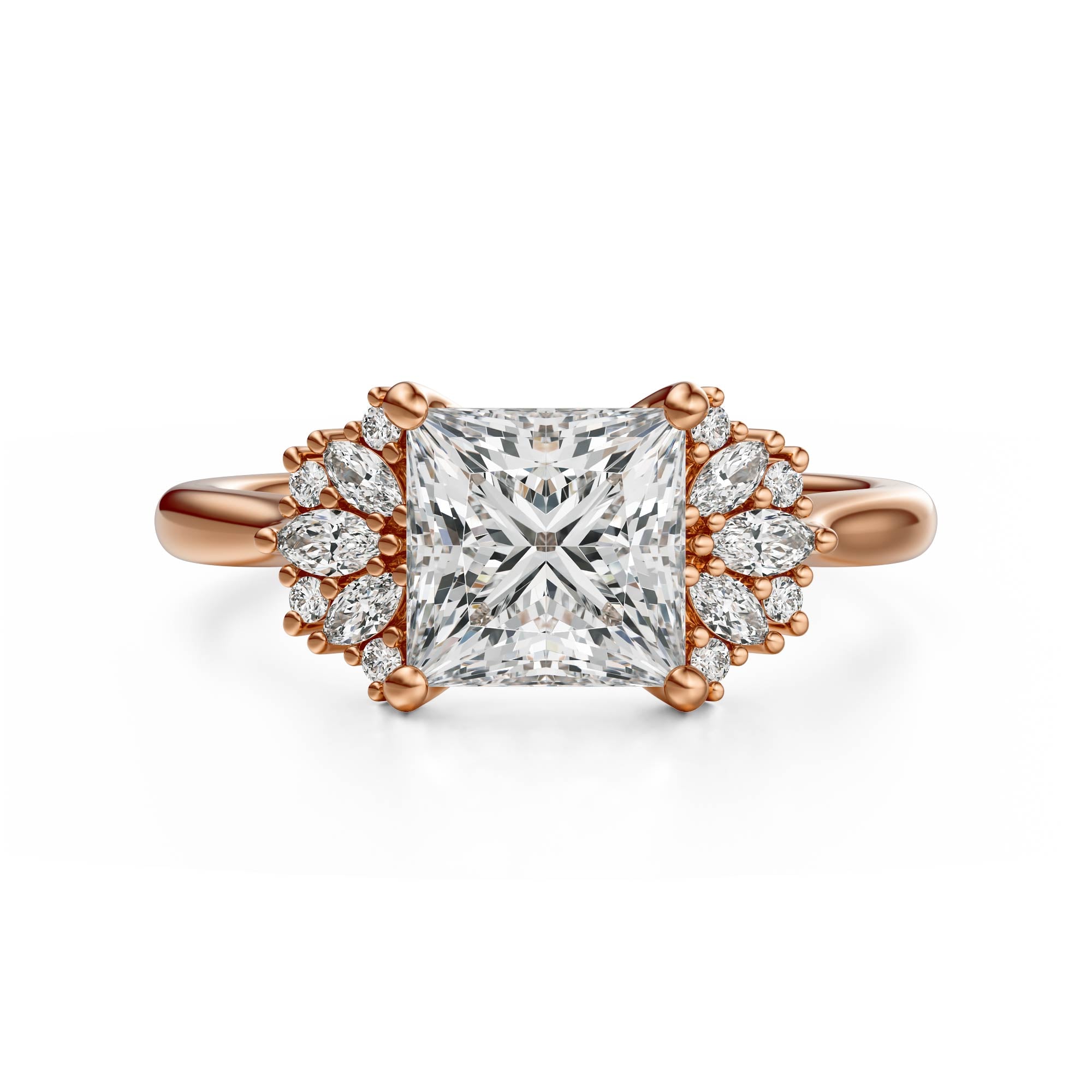 The Ambrosia Ring | Princess - Lavender Creek Gems 