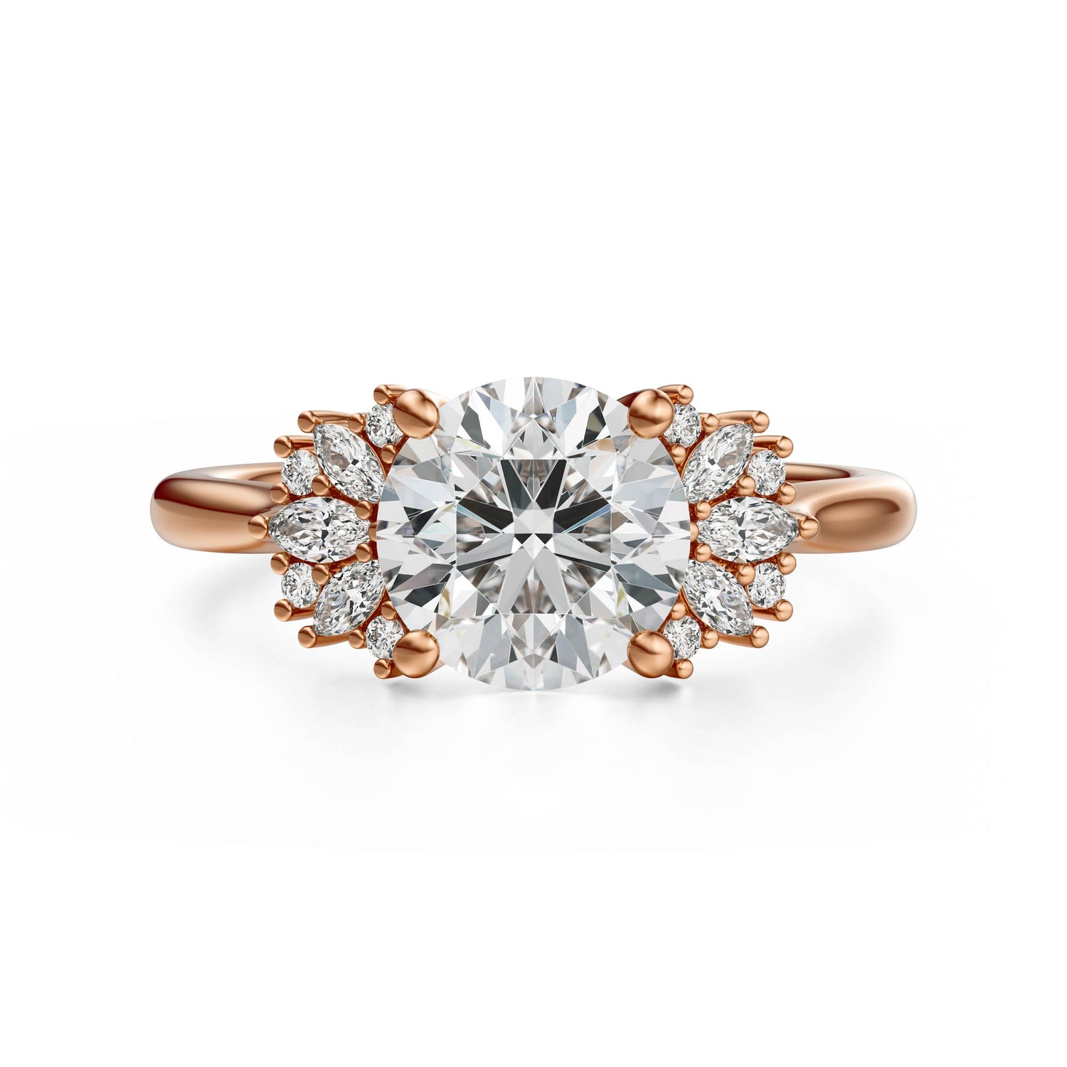 The Ambrosia Ring | Round - Lavender Creek Gems 