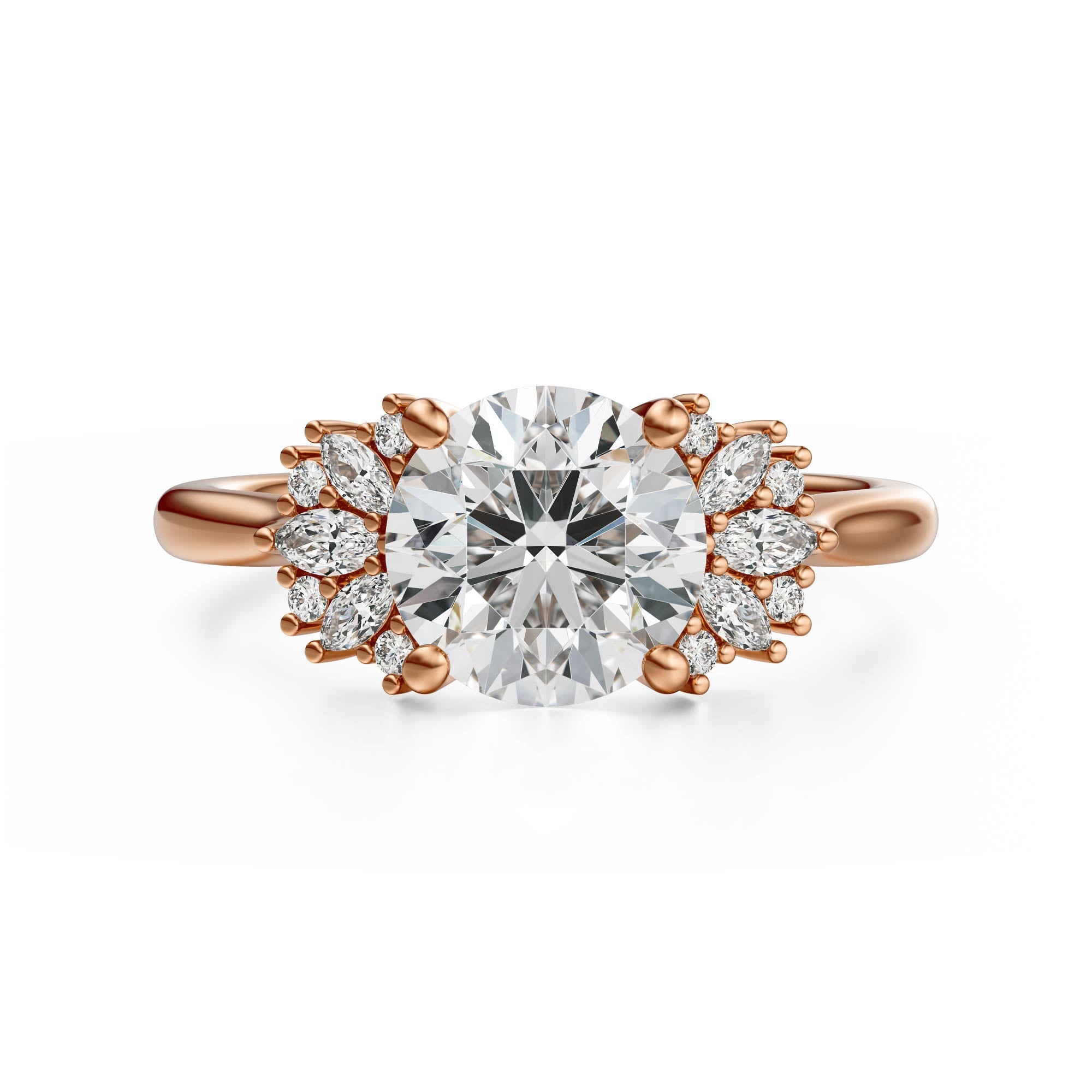 The Ambrosia Ring | Round - Lavender Creek Gems 