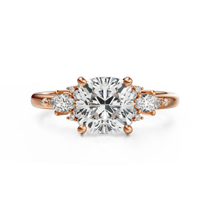 The Ascendant Ring | Cushion - Lavender Creek Gems 