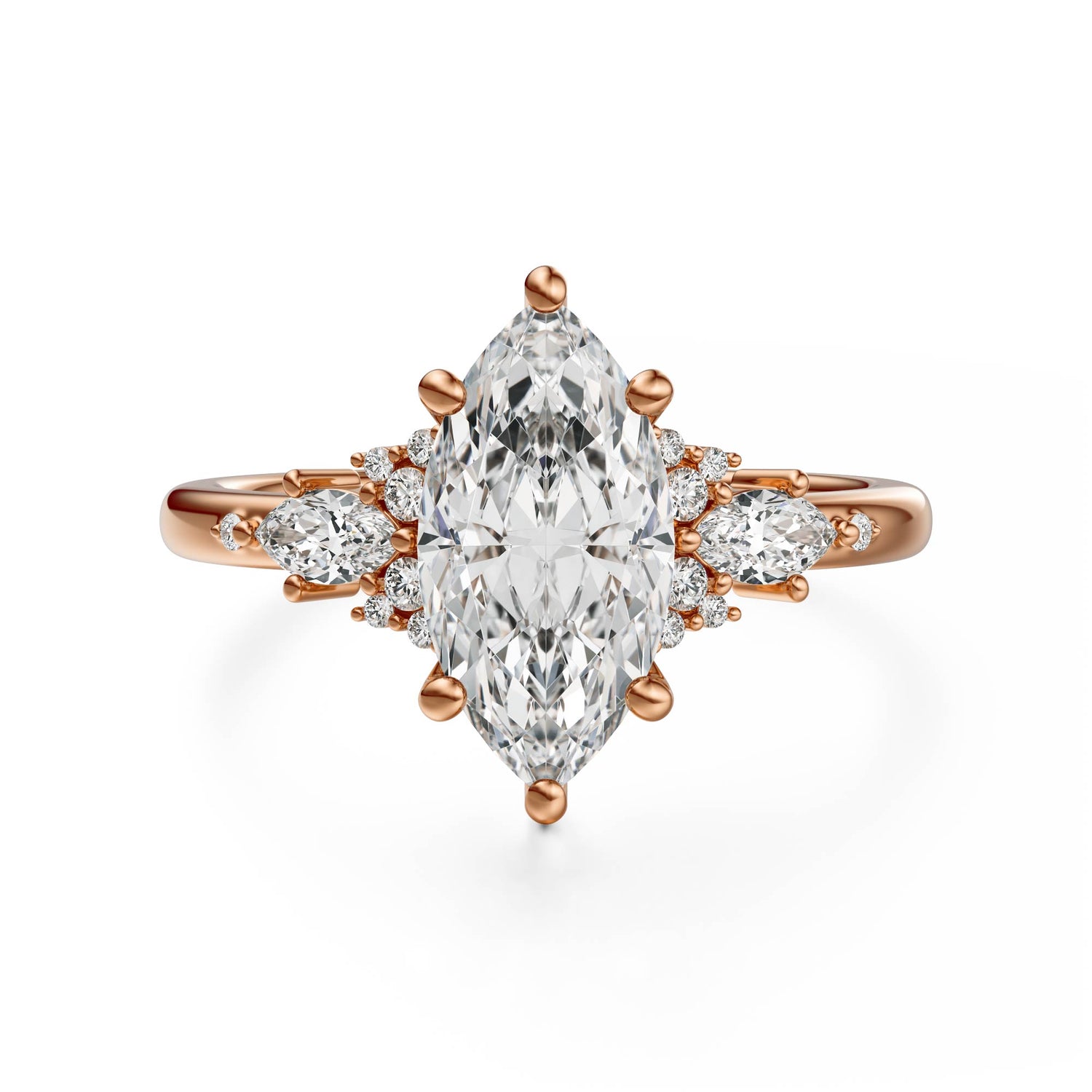 The Ascendant Ring | Marquise - Lavender Creek Gems 