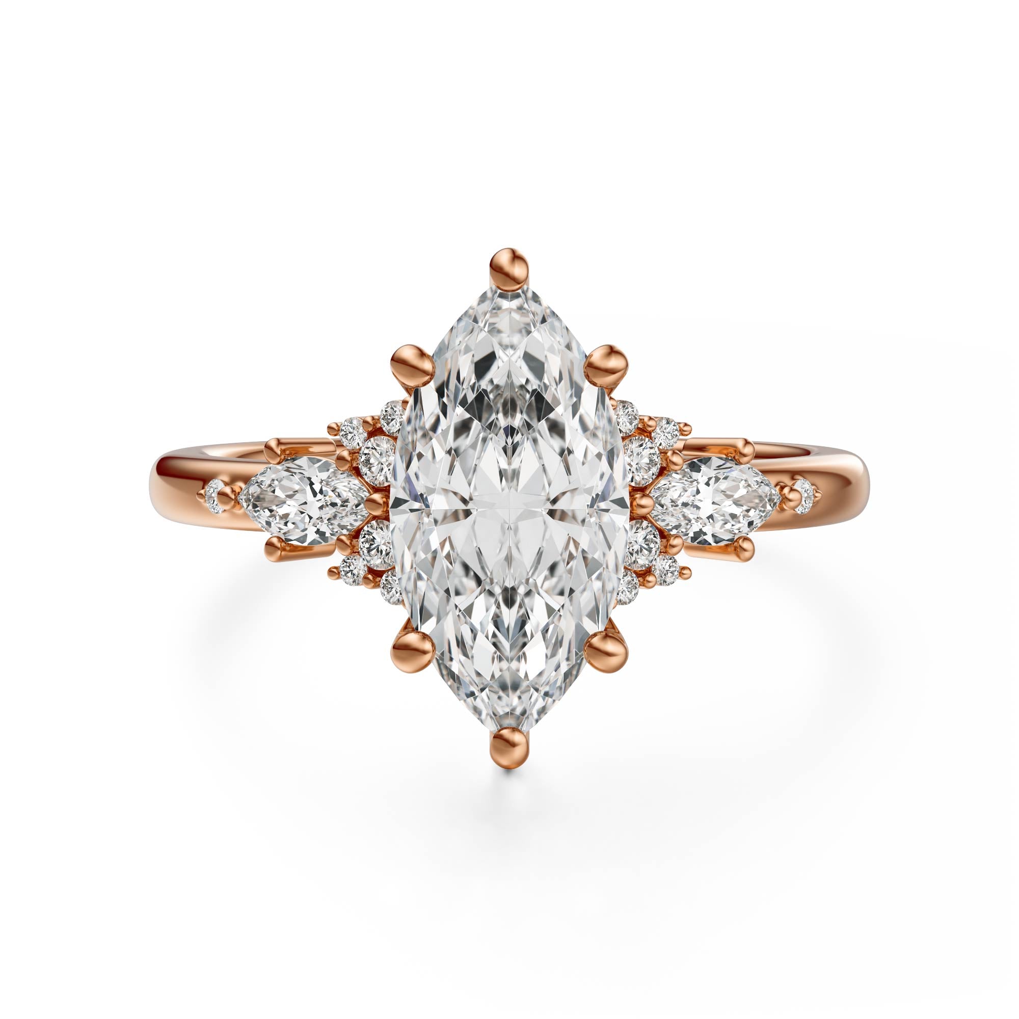 The Ascendant Ring | Marquise - Lavender Creek Gems 