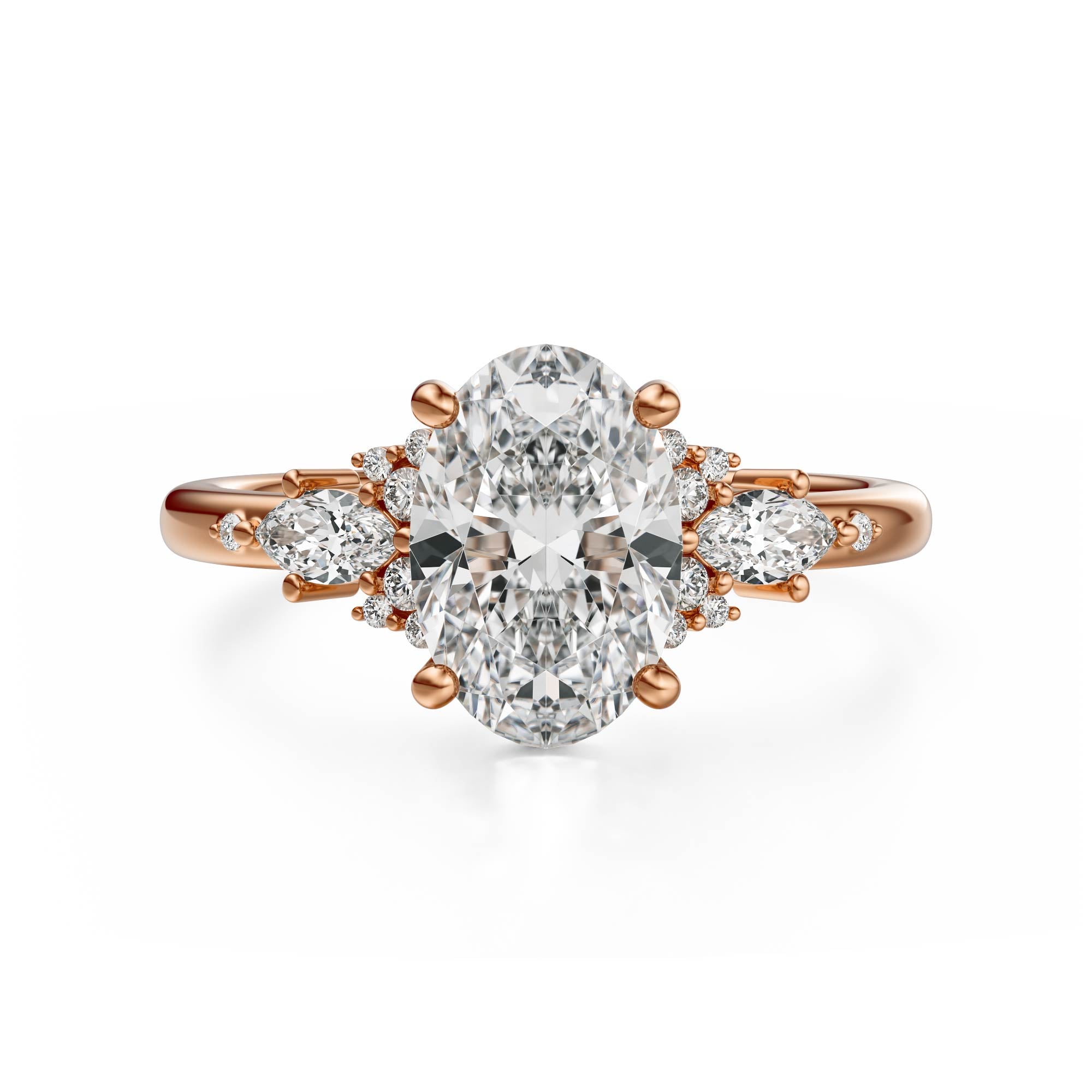 The Ascendant Ring | Oval - Lavender Creek Gems 