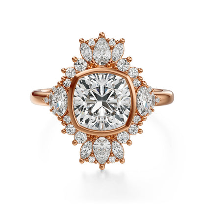 The Ethereal Ring | Cushion | Setting Only