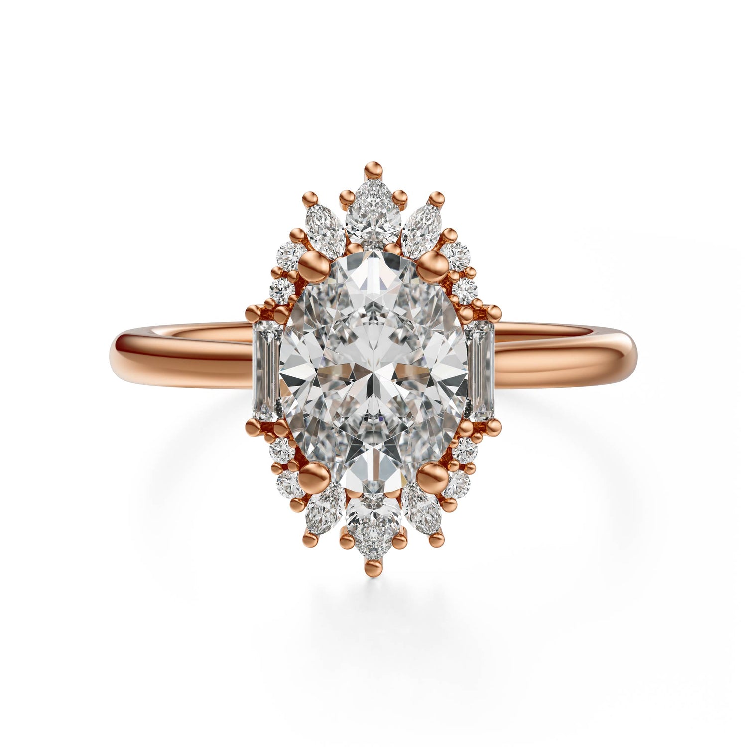 The Georgia Ring | Oval | Setting Only