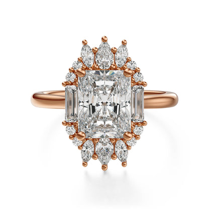 The Georgia Ring | Radiant | Setting Only