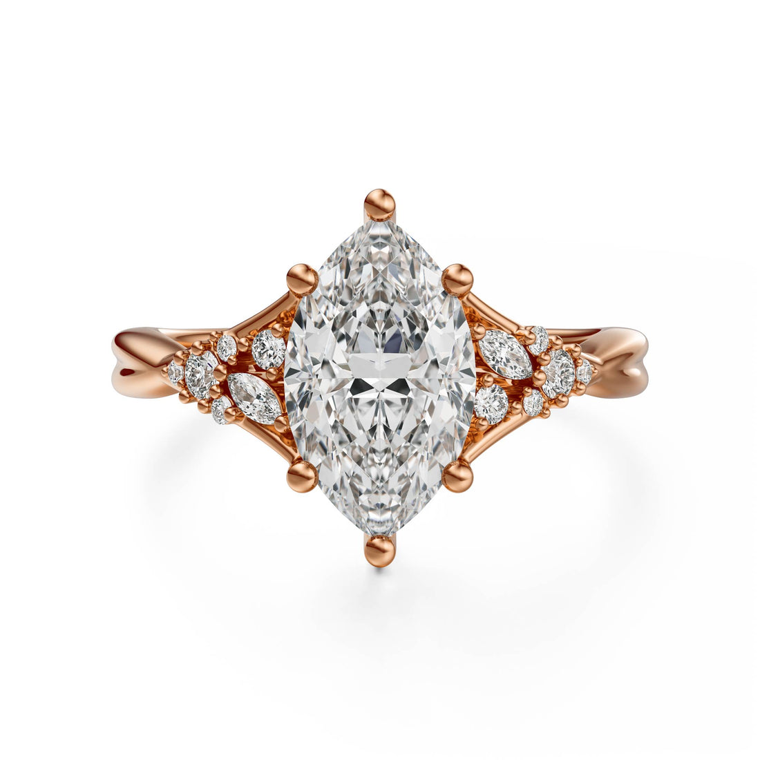 The Lyria Ring | Marquise | Setting Only