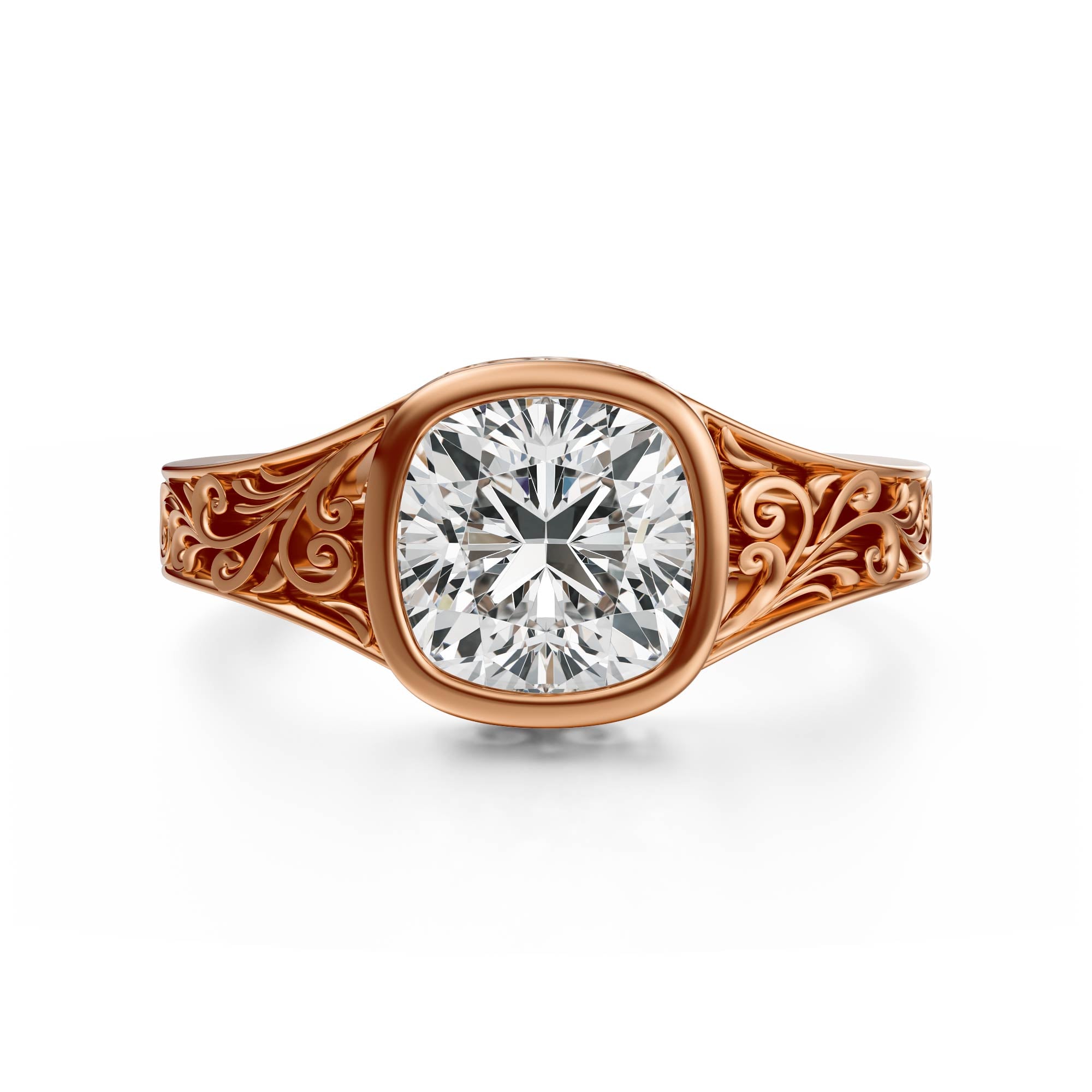 The Endearment Ring | Cushion - Lavender Creek Gems 