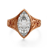 The Endearment Ring | Marquise - Lavender Creek Gems 
