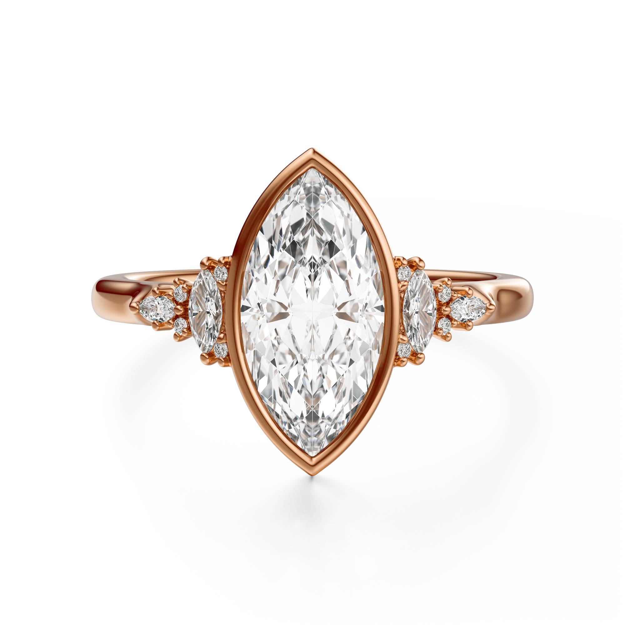 The Bezel Maeve Ring | Marquise