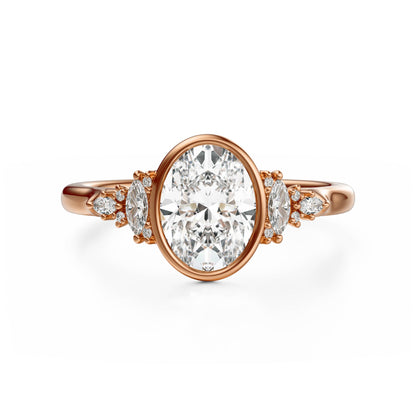 The Bezel Maeve Ring | Oval | Setting Only