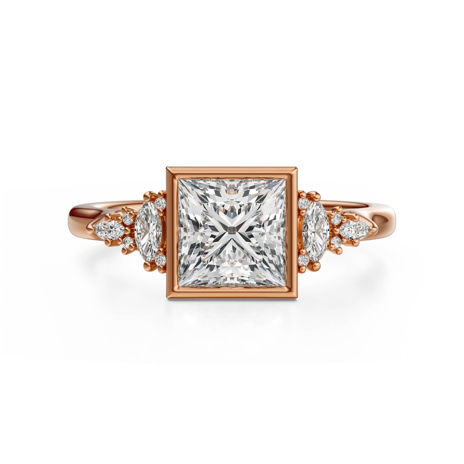 The Bezel Maeve Ring | Princess