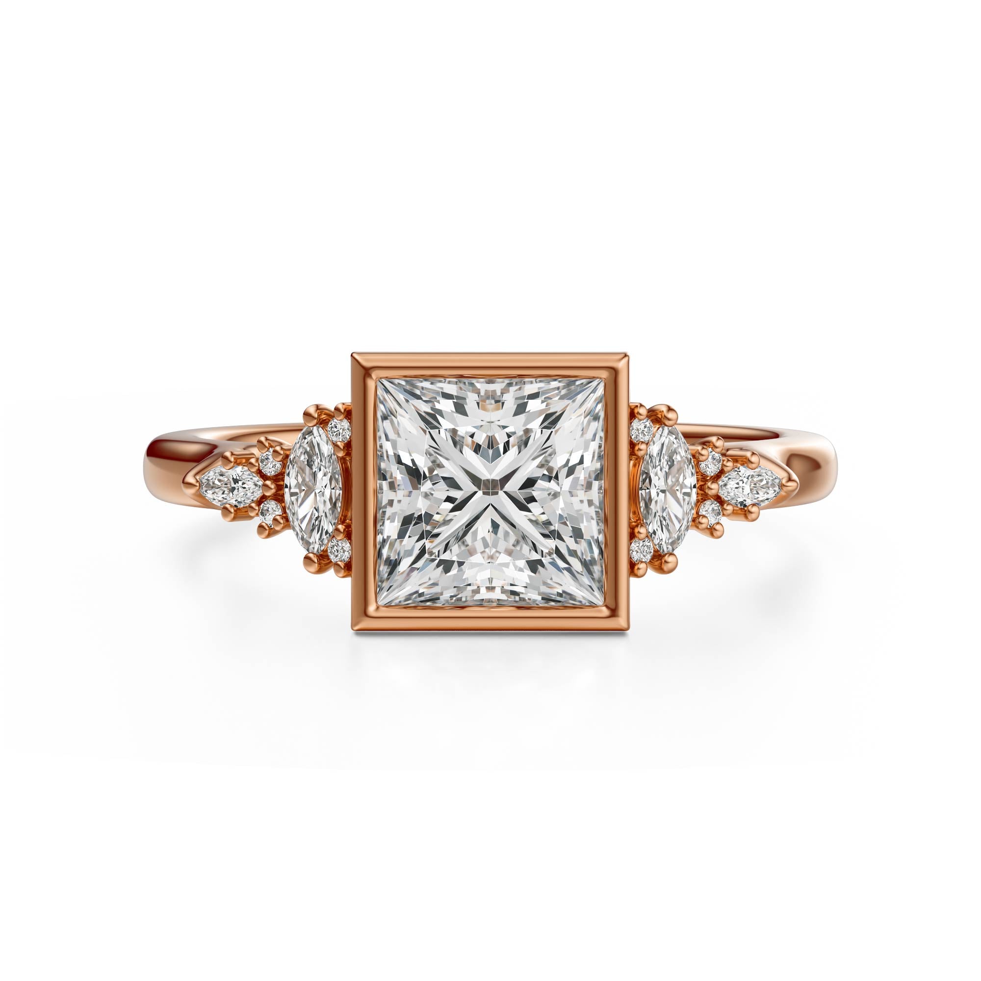 The Bezel Maeve Ring | Princess