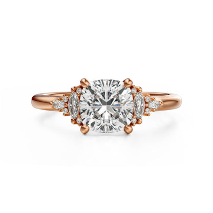 The Low Maeve Ring | Cushion | Setting Only