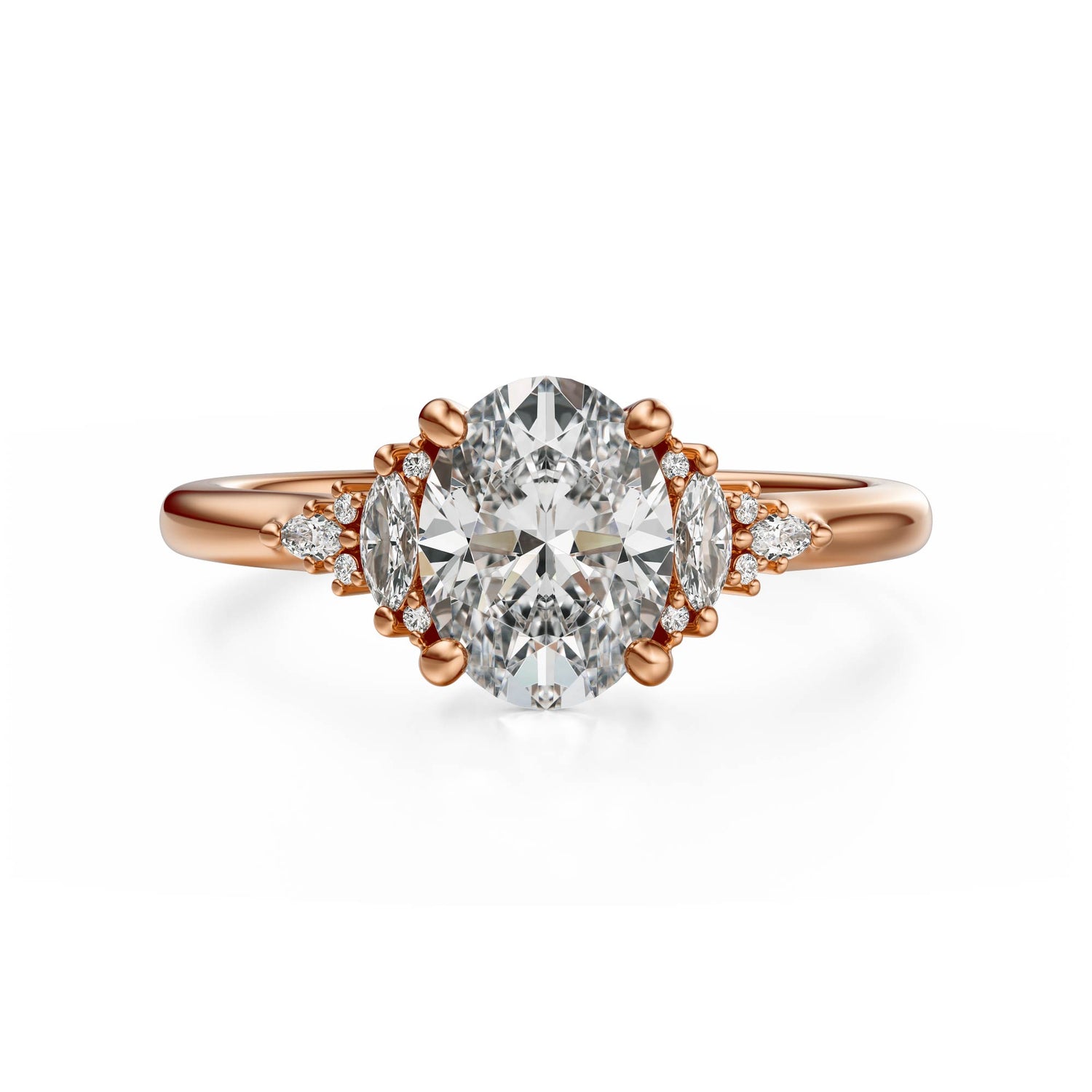 The Low Maeve Ring | Oval