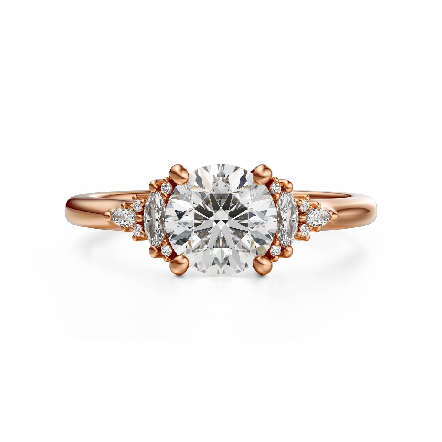 The Low Maeve Ring | Round