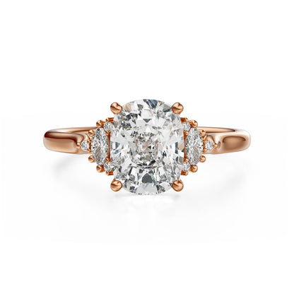 The Maren Ring | Elongated Cushion | Setting Only