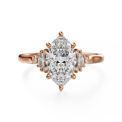 The Maren Ring | Marquise | Setting Only