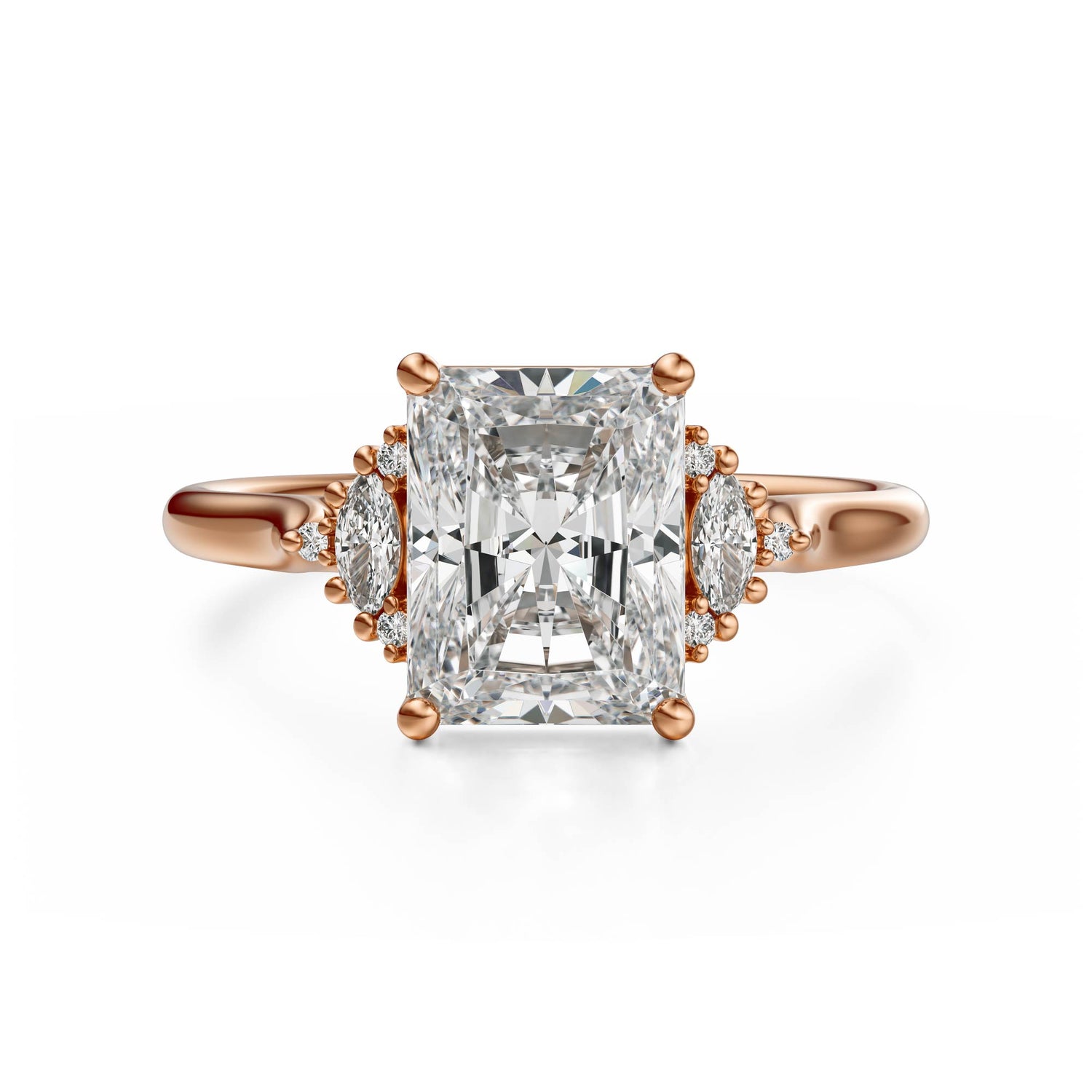 The Maren Ring | Radiant | Setting Only