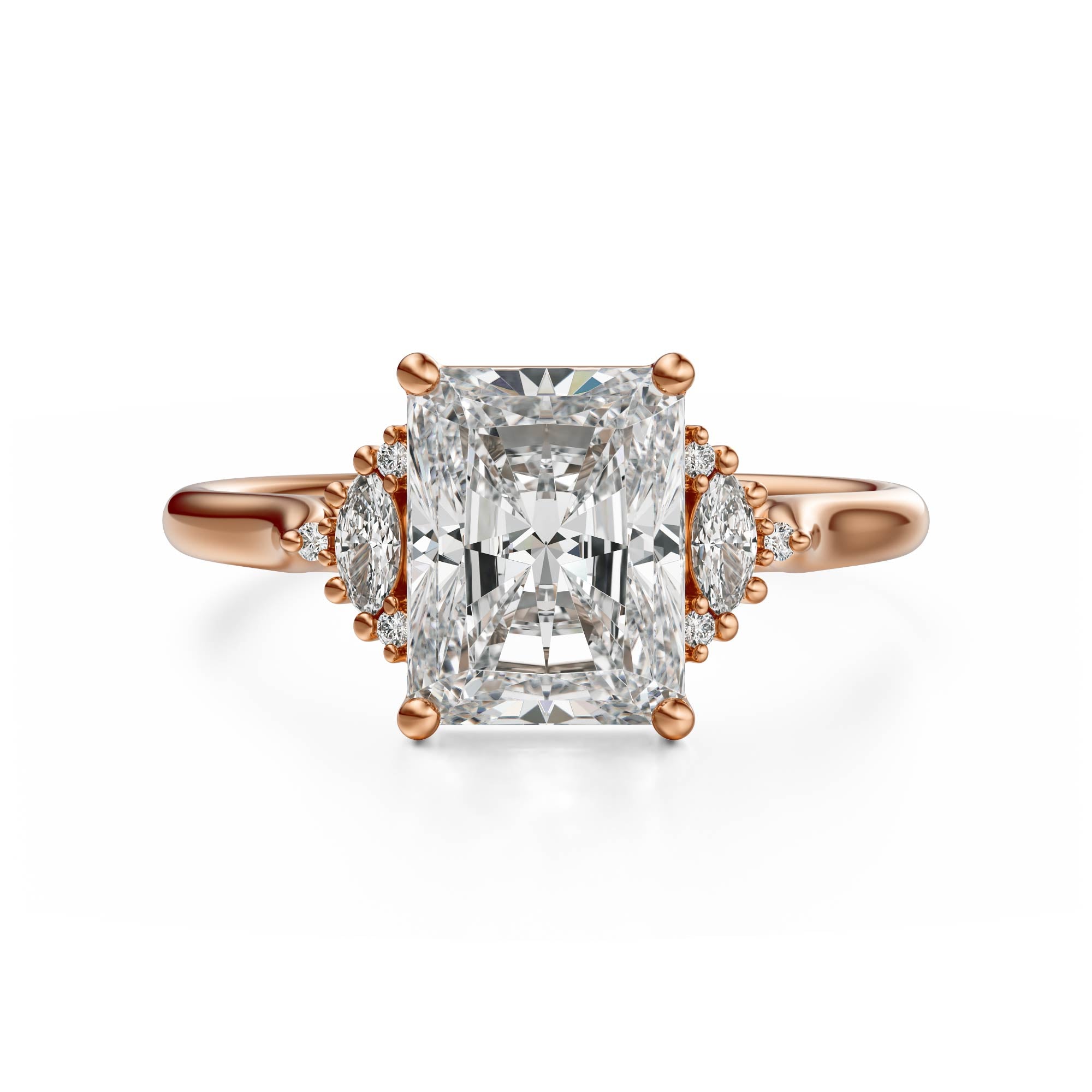 The Maren Ring | Radiant | Setting Only