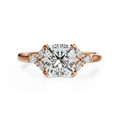 The Meadow Ring | Cushion - Lavender Creek Gems 